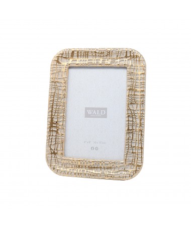 PORTAFOTO RESINA GRIGIO/PLATINO 15 X 20 CM