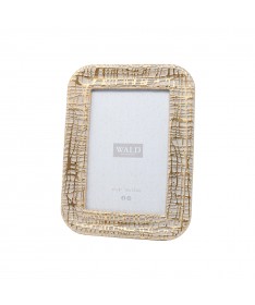 PORTAFOTO RESINA GRIGIO/PLATINO 15 X 20 CM