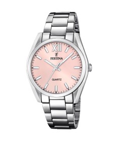 OROLOGIO FESTINA F20622/2 COLLEZIONE ALLEGRIA, CINTURINO IN ACCIAIO ROSA, DONNA.