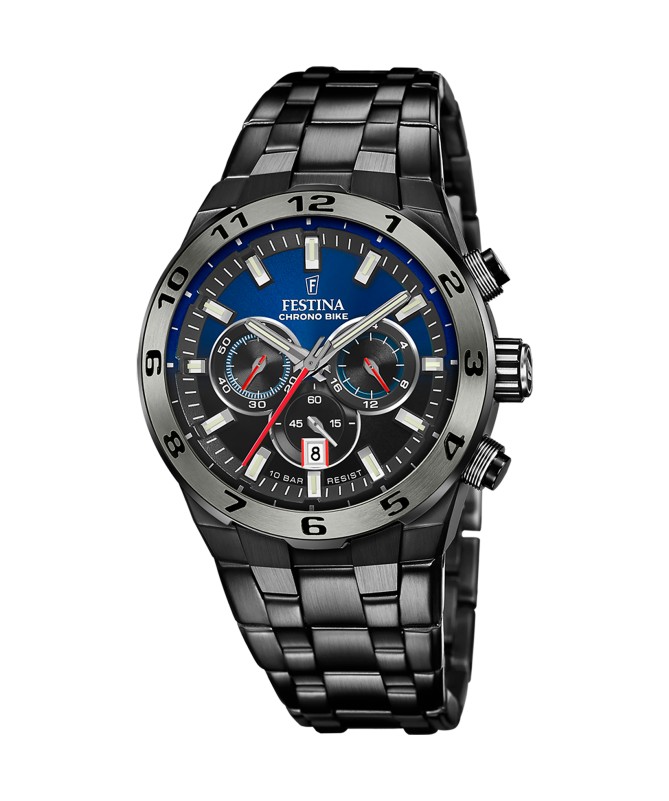 OROLOGIO FESTINA SPECIAL EDITIONS F20673/1 AZZURO CINGHIA ACCIAIO INOSSIDABILE 316L, UOMO