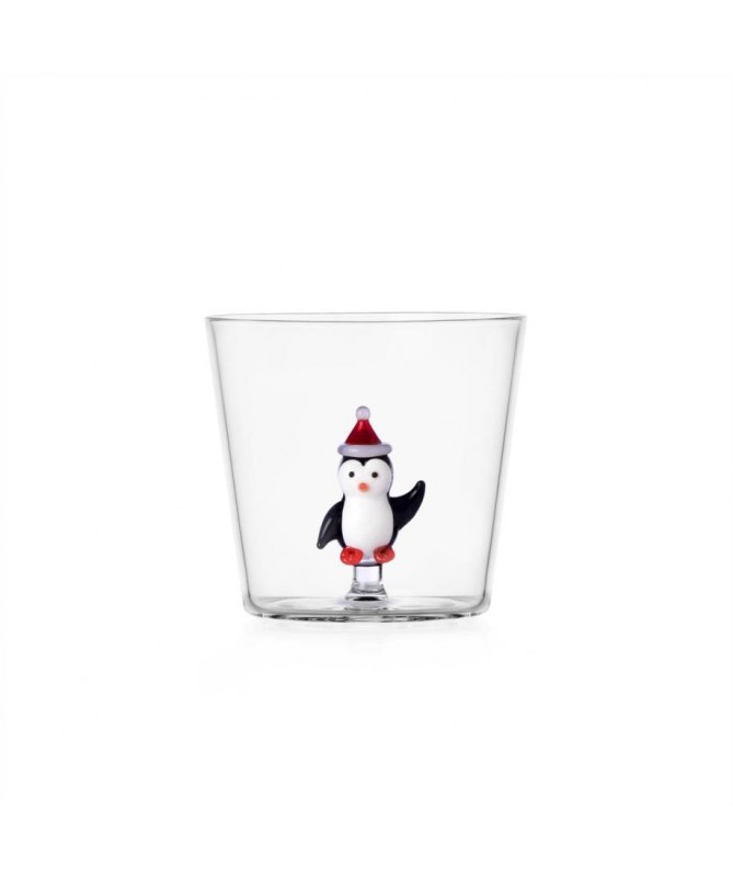 Tumbler pinguino c/ cappello natale - Ichendorf & Alessandra baldereschi