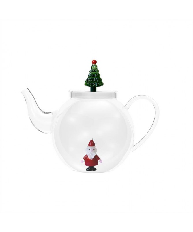 Teiera babbo natale tappo albero di natale - Ichendorf & Alessandra baldereschi