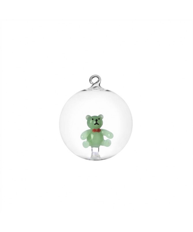 Palla di natale orsacchiotto verde - Ichendorf & Alessandra baldereschi