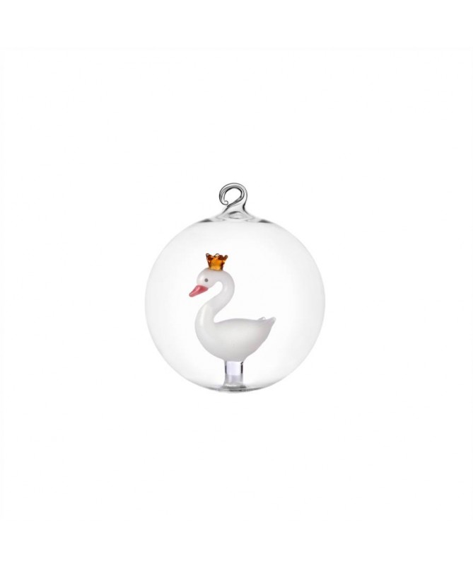 Palla di natale cigno - Ichendorf & Alessandra baldereschi