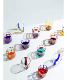 Tumbler turchese-rosso - Ichendorf & Margherita rui