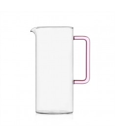 Brocca clear manico rosa - Ichendorf & Ichendorf