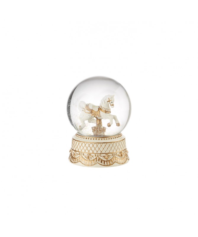 BOULE DE NEIGE CAVALLO CON CARILLON