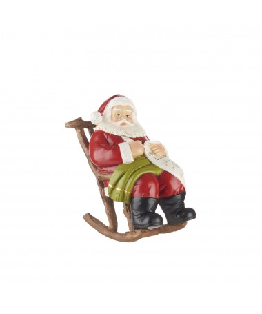 BABBO NATALE SU SEDIA A DONDOLO