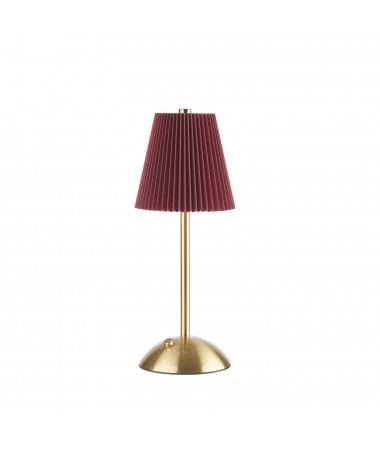 LAMPADA DA TAVOLO LED USB, BORDEAUX