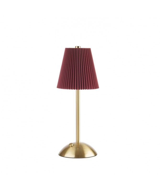 LAMPADA DA TAVOLO LED USB, BORDEAUX