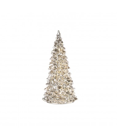 ALBERO ARGENTO CON LED 