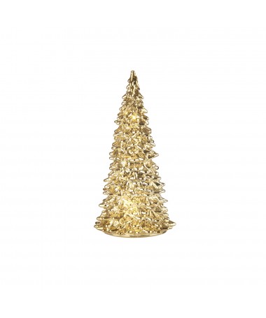 ALBERO ORO CON LED 