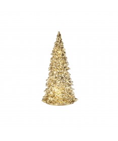 ALBERO ORO CON LED 