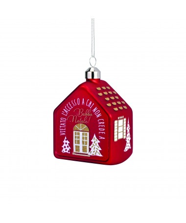 ADDOBBO CASETTA "BABBO NATALE"