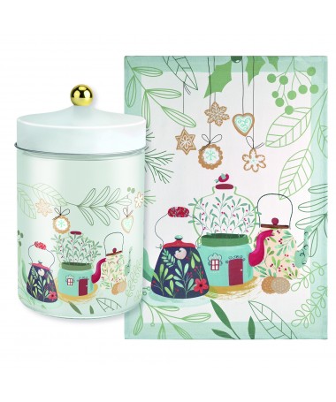 BARATTOLO "TEIERE" + STROFINACCIO "TEIERE"