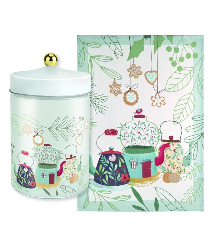 BARATTOLO "TEIERE" + STROFINACCIO "TEIERE"