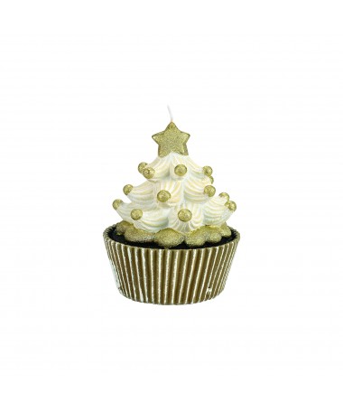 CANDELA CHRISTMAS CAKE COLORE BIANCO
