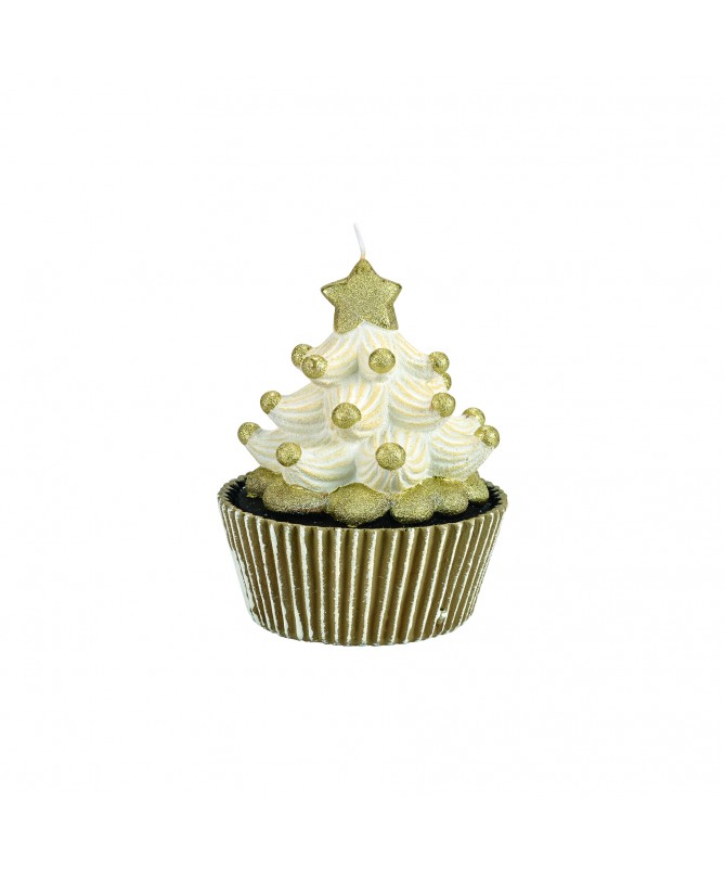 CANDELA CHRISTMAS CAKE COLORE BIANCO
