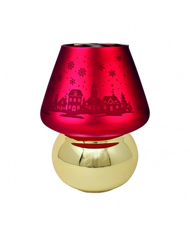 LAMPADA 20h cm COLORE ROSSO