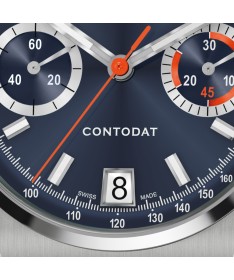 Eberhard & Co. Contodat Chronographe Blu 31156.01 CA2C