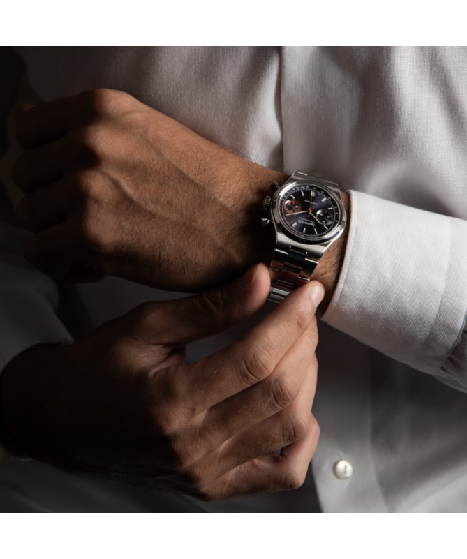 Eberhard & Co. Contodat Chronographe Blu 31156.01 CA2C